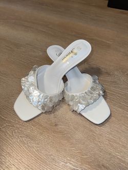 White heels 6.5