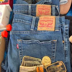 Levi Strauss 505 Jeans. Men’s 38x32 Like New