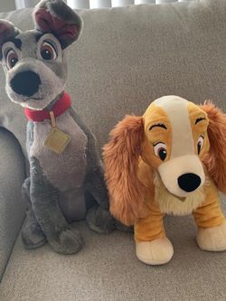 original Disney plush toys, Lady and the Tramp