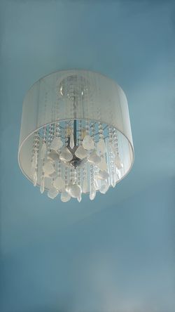 Crystal Flush Mount Ceiling Light Fixture