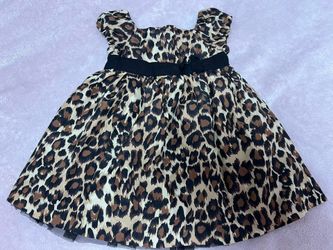 Baby Gap Leopard Print Dress Like New!