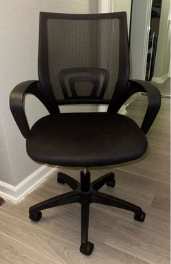 Nylon mesh rolling office chair