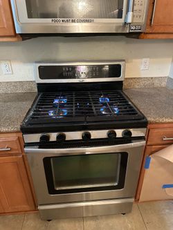 Whirlpool gold gas stove