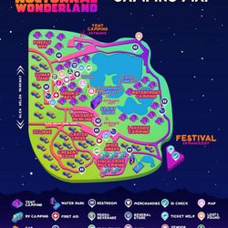 Tent Camp Pass For nocturnal Wonderland 