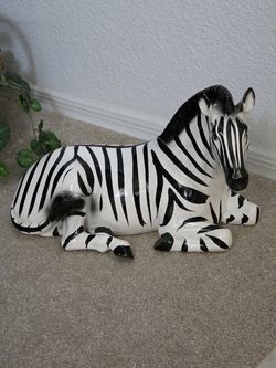 Ceramic Zebra