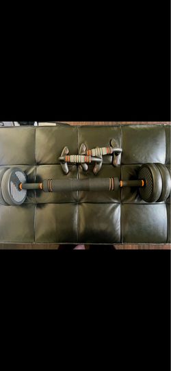 $45 Feierdun adjustable dumbbells /barbell 5-1