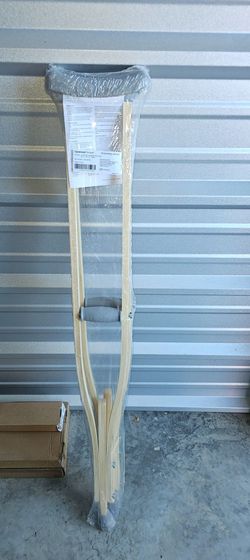 Sammons Preston Wooden Underarm Crutches