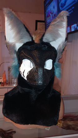 Raptor Mask Fursuit