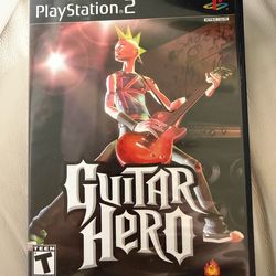 Guitar Hero PlayStation 2 Game CIB, Firm Price, Cash Only, Pickup Pembroke Pines