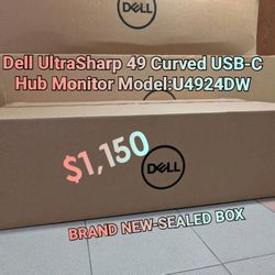 Dell UltraSharp 49 Curved USB-C Hub Monitor- U4924DW 