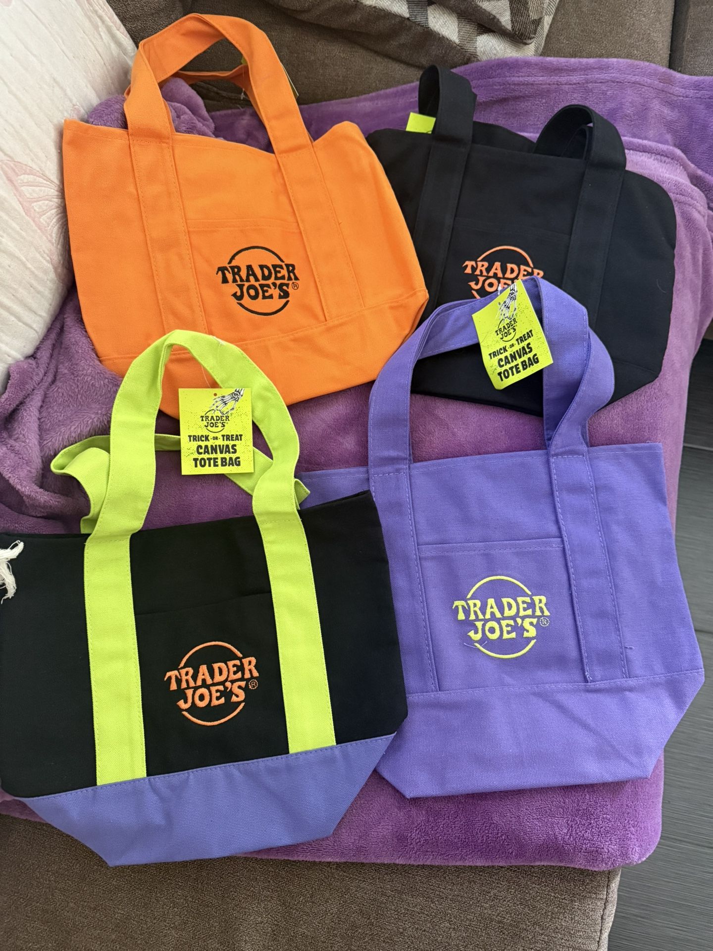 Trader Joes Halloween Tote Bags 