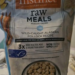 Raw instinct freeze dried cat food so
