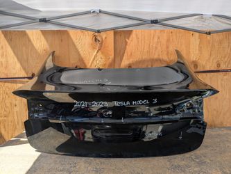 2021-2022-2023 TESLA MODEL 3 TRUNK LID OEM USED #10535