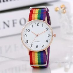 Unisex Rainbow Pride Watch