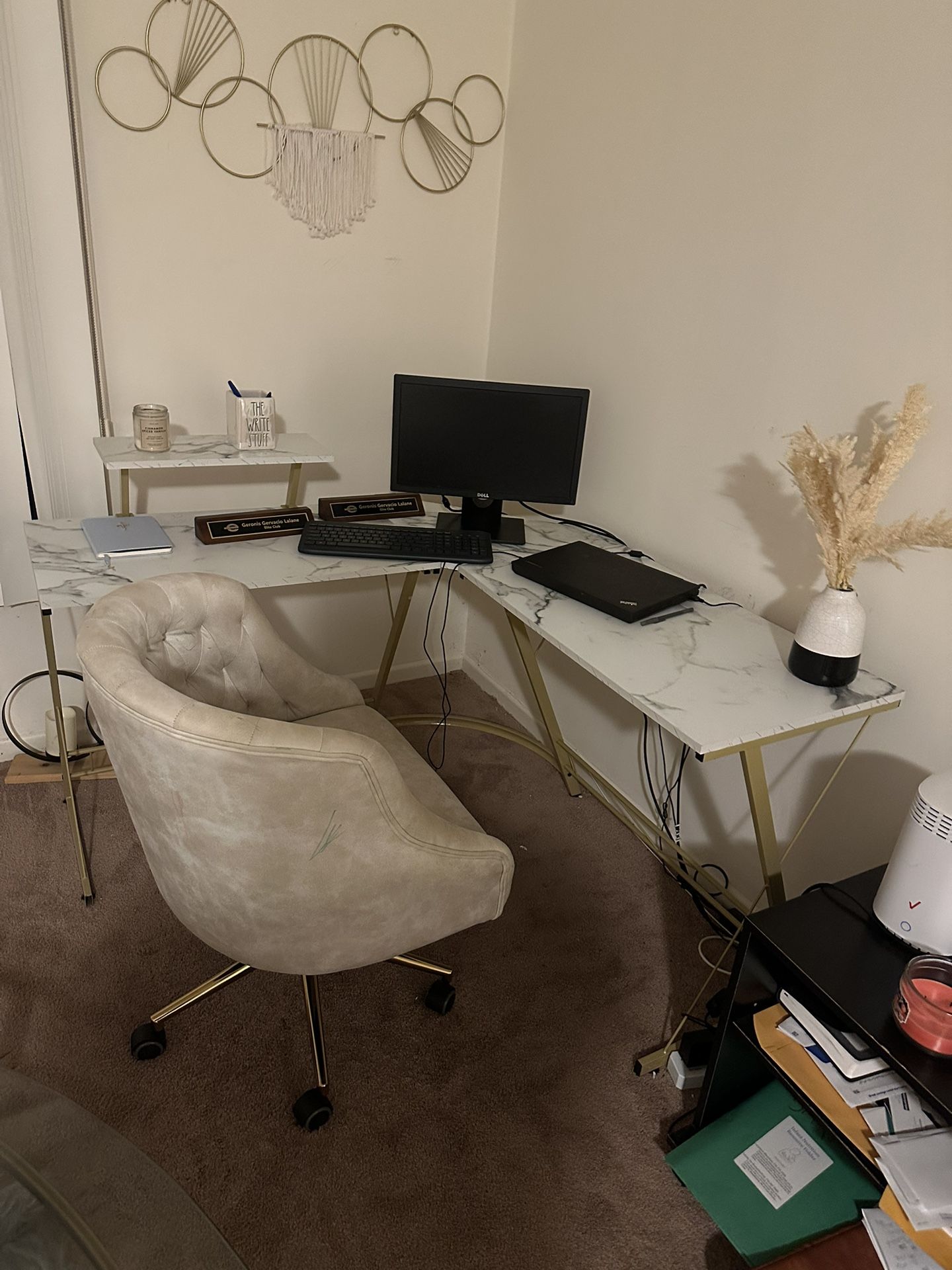 Desk With Chair