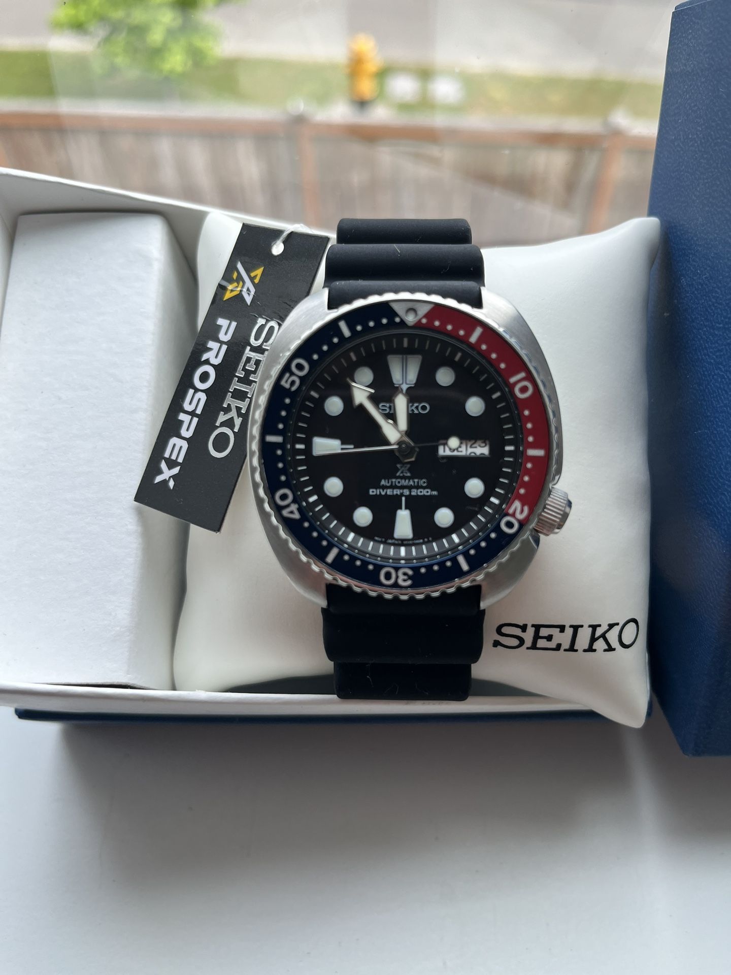 Seiko SRP779 Prospex (blue And Red) Automatic Watch