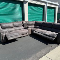 Electrici Reclining Sofa Set - Delivery Available!