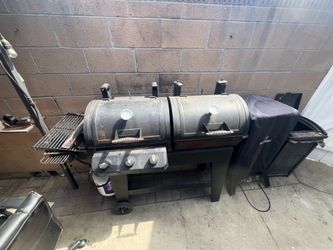 BBQ propane and charcoal