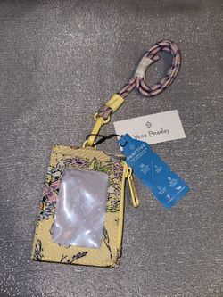 NWT Vera Bradley Card Case And Lanyard 