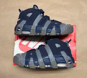 Nike Air More Uptempo Georgetown Mens size 9 Basketball shoes Rare!
