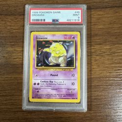 PSA 9 Drowzee Base Set