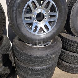 Ford F250 Rims Size 18" Tires 80%
