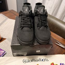 Jordan 4 Black Cat 2025 