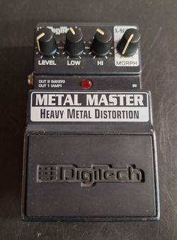DigiTech METAL MASTER DISTORTION PEDAL