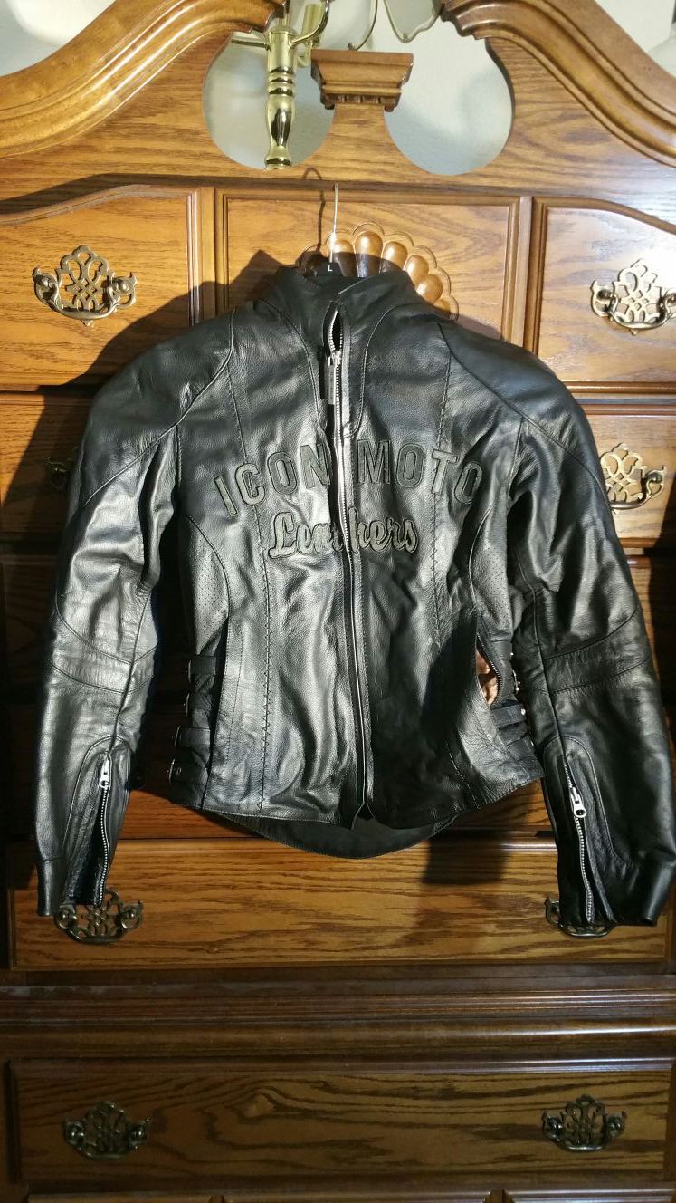 Xsmall, Icon Moto Womens Bombshell motorcycle jacket