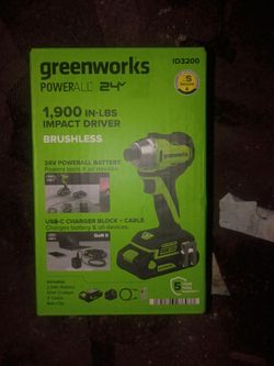 Greenworks impact driver