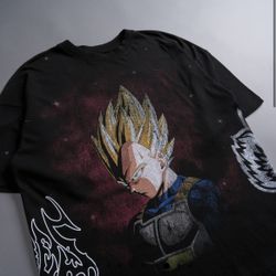 DARC SPORT X DRAGON BALL Z (DBZ) X VEGETA  ENERGY SHIRT 