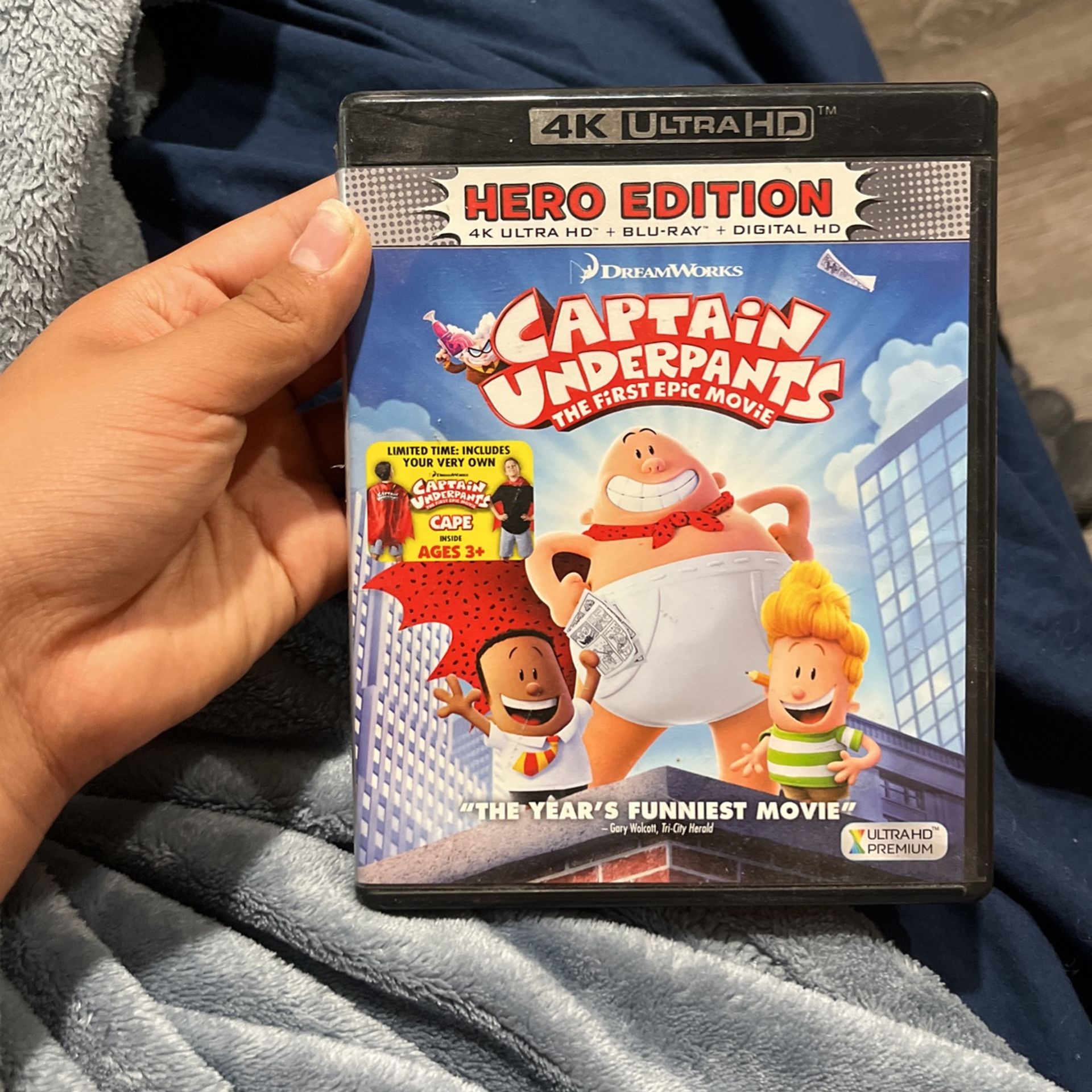 Captain Underpants: The First Epic Movie (DVD) 