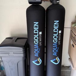 Water Softener - Aqua Golden Dual Tank