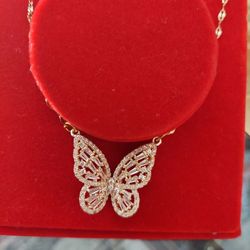 New Stainless Steel Gold Tone 18in adjustable Chain  Can Ne Longer Mpu Southeast By Mccreless Price Firm Dont Deliver 