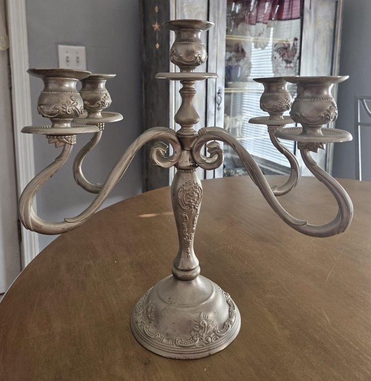 VTG Godinger Candelabra Silverplate
