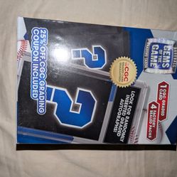 Gems of the Game Baseball Sealed Box Graded Card & 4 Sealed Packs