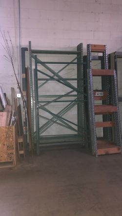 Assorted Industrial Shelving 