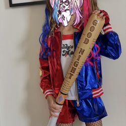 Harley Quinn Kids 5-6 y.o. Helloween