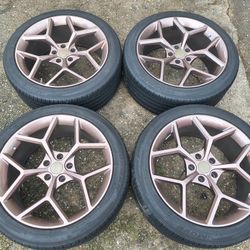 20" OE Performance Z28 Camaro Wheels w/Tires – 20x9 5x120