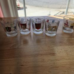 Vintage Whiskey Glasses