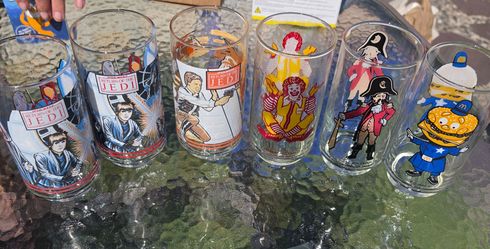 McDonald's Collector Series Vintage Glasses Set of 6