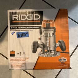 Ridged Fixed Base Router 