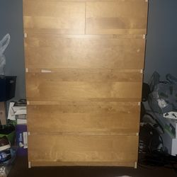 IKEAq  6 Drawer Dresser Chest Used Great Condition