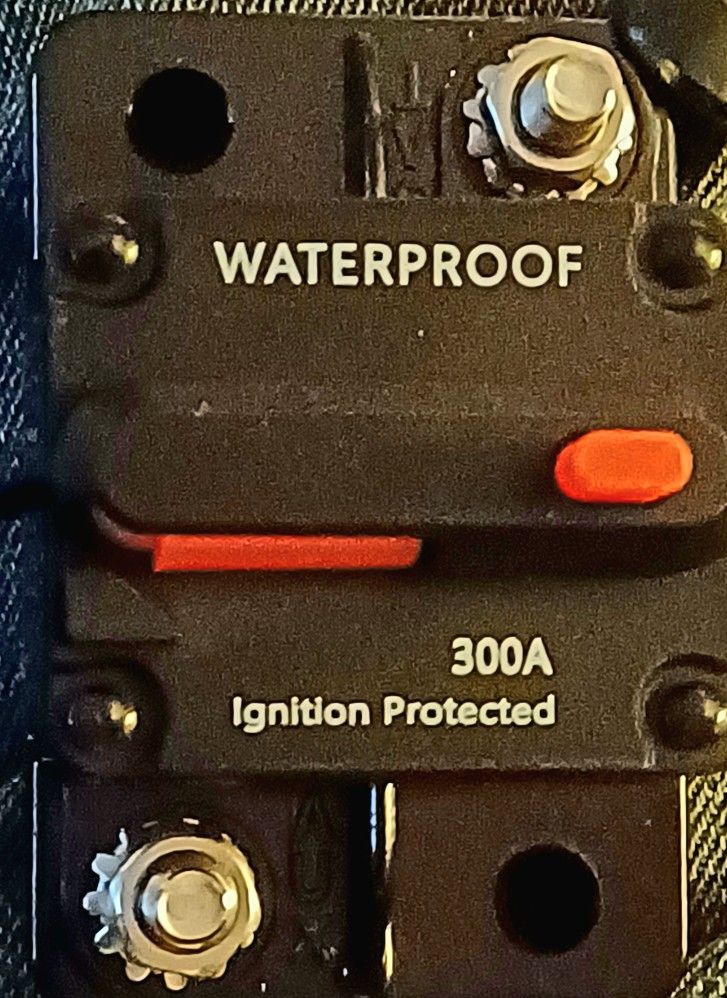 300 Amp Circuit Breaker With Manual Reset For Car Marine Trolling Moters., Boat , ATV