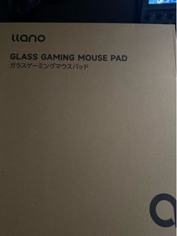 Llano glass gaming mouse pad