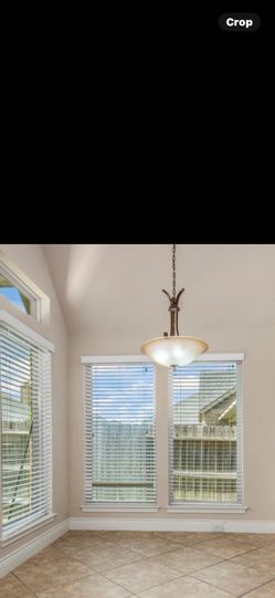 Chandelier Kitchen Nook