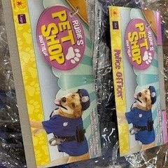 Dog Police Officer Costumes Sizes MEDIUM AND LARGE
