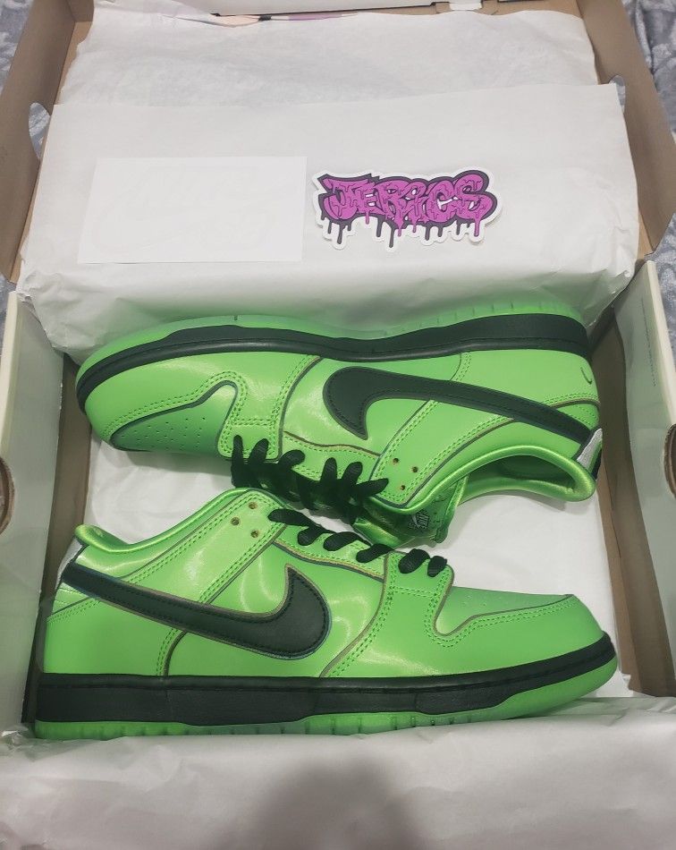 Nike Sb Dunk Powerpuff Buttercup