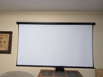 Elite Screens 120” Pull-Down Projector Screen (16:9 Widescreen)