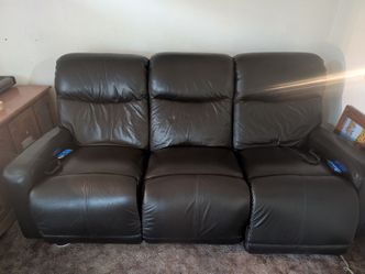 Black Leather Couch